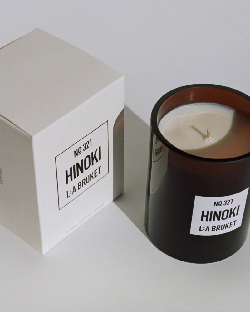 321 SCENTED CANDLE - Hinoki