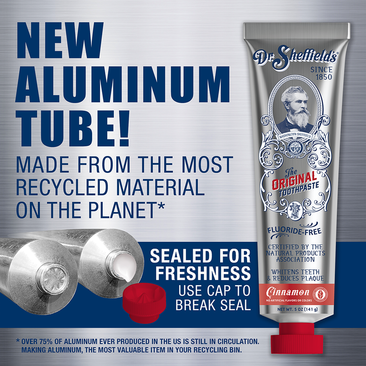 Dr. Sheffield’s - Cinnamon Toothpaste
