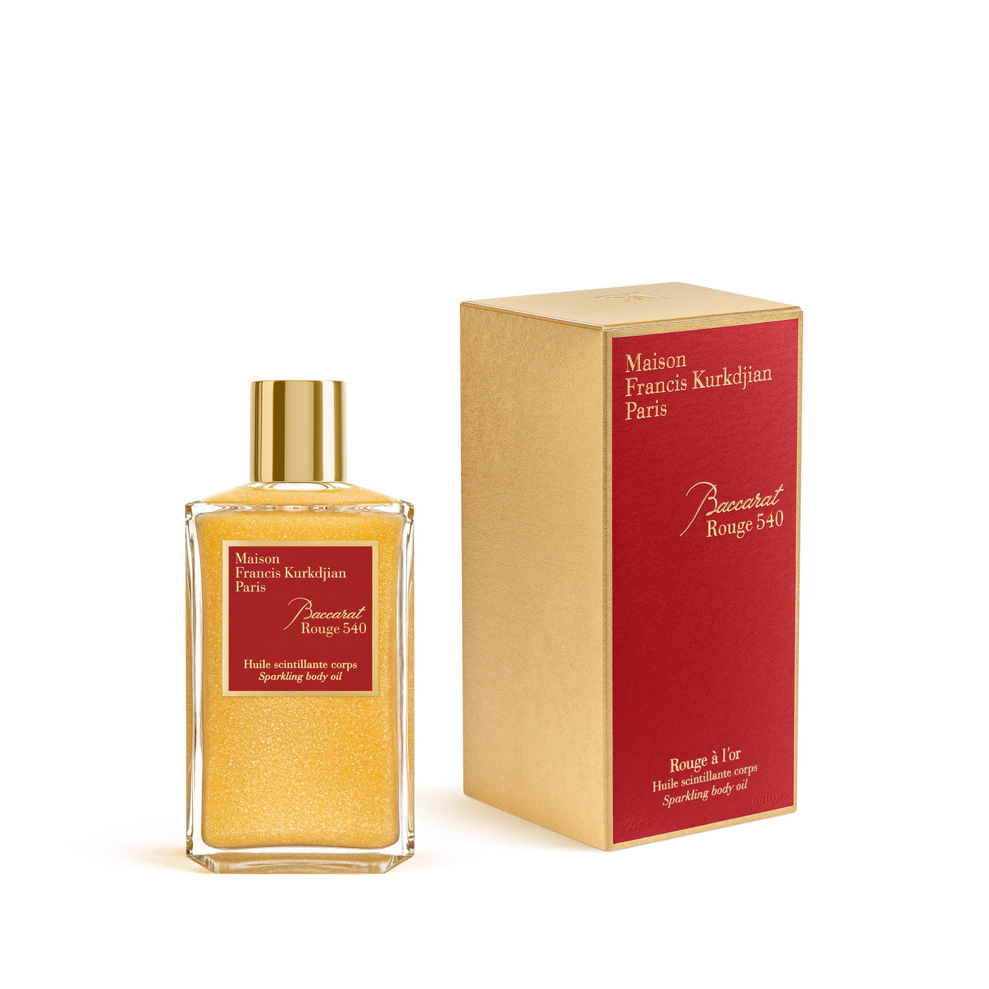 Baccarat Rouge 540 - Sparkling body oil