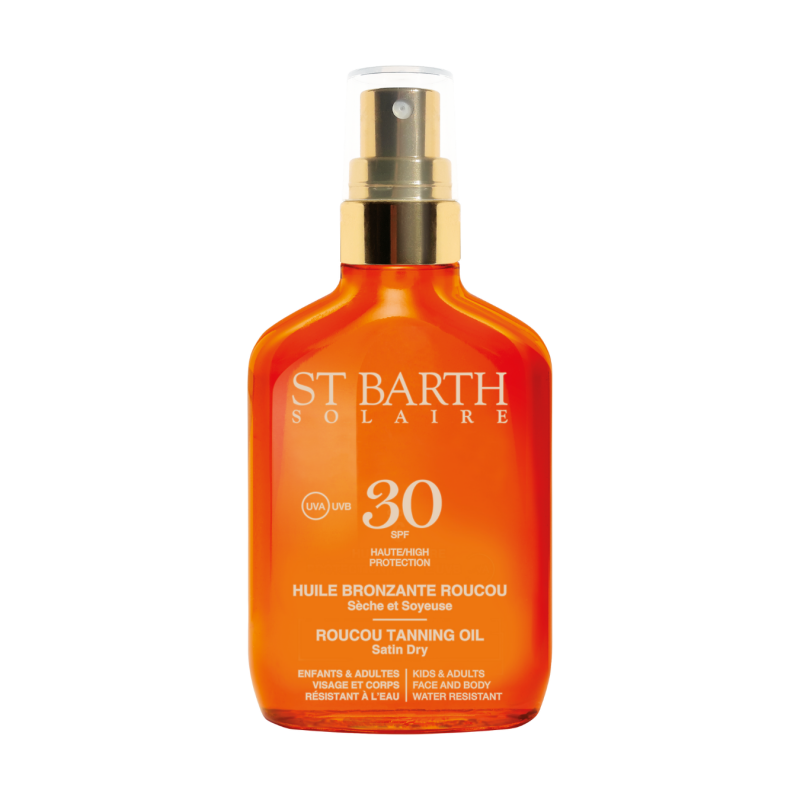 HUILE BRONZANTE SPF 30 - ROUCOU