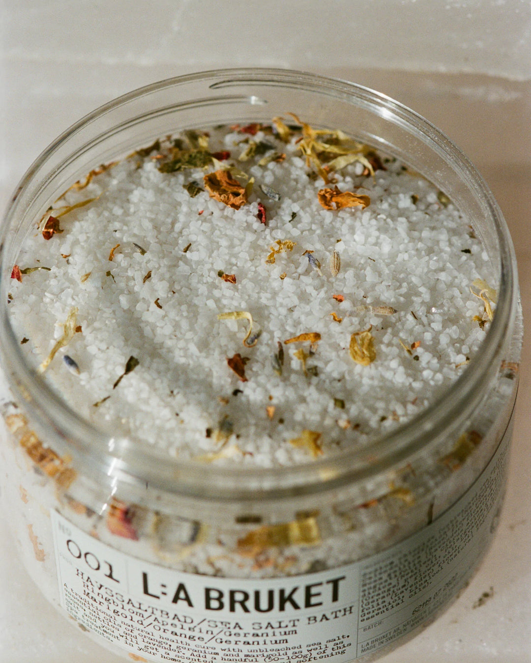 001 SALT BATH - Marigold/ Orange/ Geranium