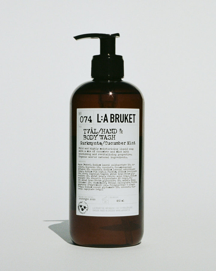 074 HAND & BODY WASH - Cucumber/ Mint